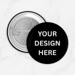Custom Pin Bros Buttons Round 75mm Metal Back Cover Custom Pin Bros Buttons Round 75mm Metal Back Cover